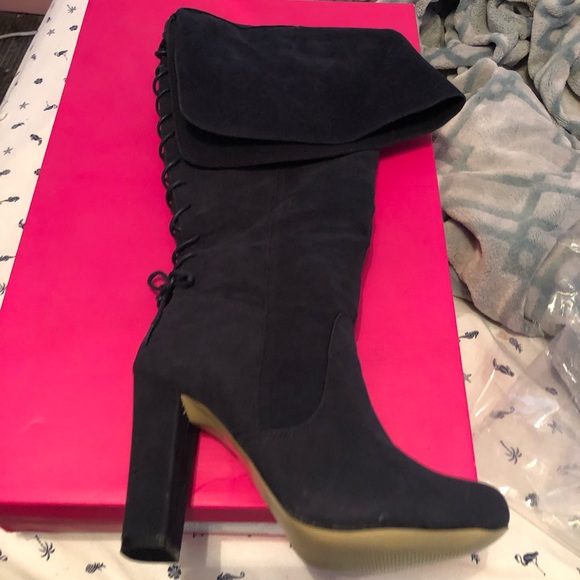 Shoe dazzle Cassandra wide calf boots - Picture 2 of 5